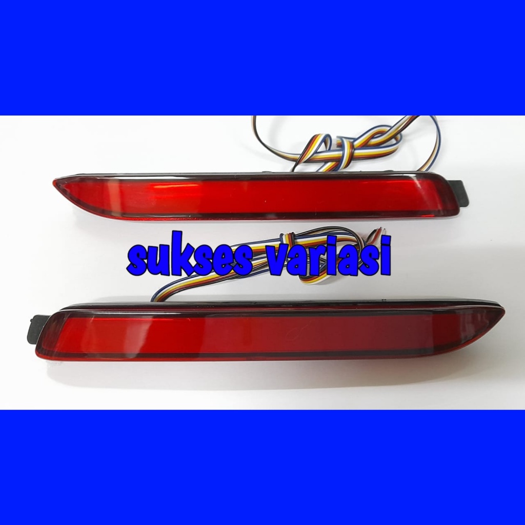 Lampu Reflektor Bumper Belakang Mobil Toyota Innova 2005 - 2015