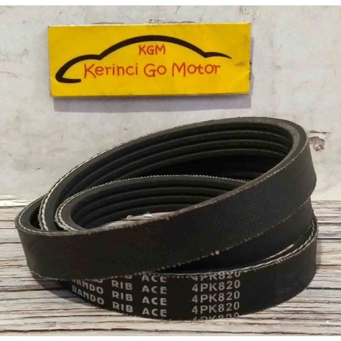 BANDO VAN BELT 4PK 820 RIB BELT TALI KIPAS 4PK-820 FAN BELT ALUR