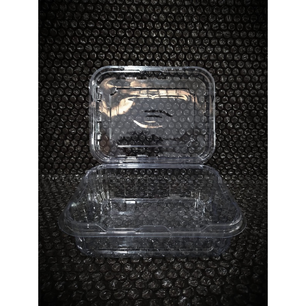 Mika box strawberry / mika buah / 500 gram / isi 25 pcs