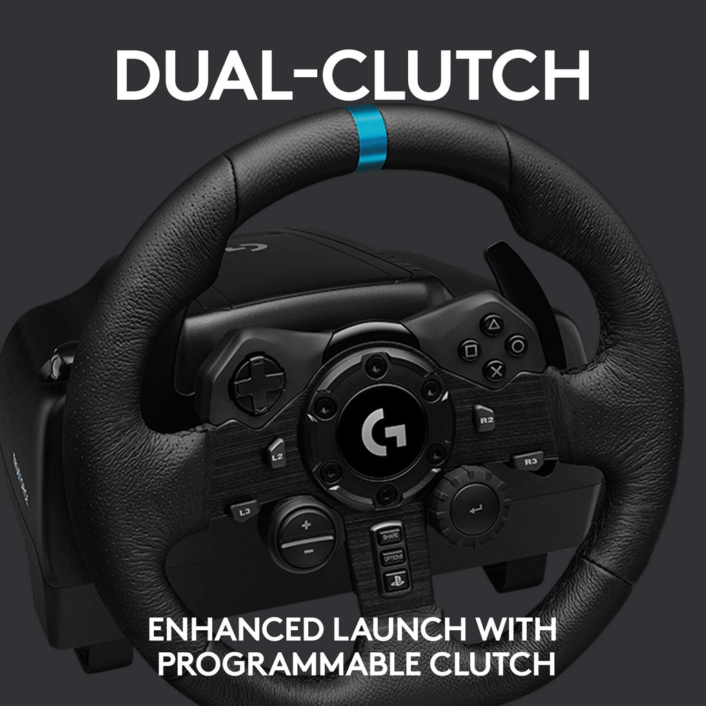 Logitech G923 TRUEFORCE SIM Racing Wheel and Pedals