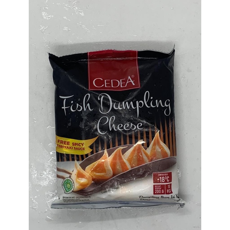

CEDEA FROZEN FISH DUMPLING CHEESE 200 GR