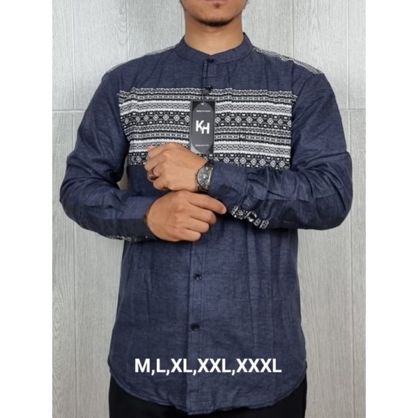 KEMKO KH KEMEJA KOKO TANGAN PANJANG
