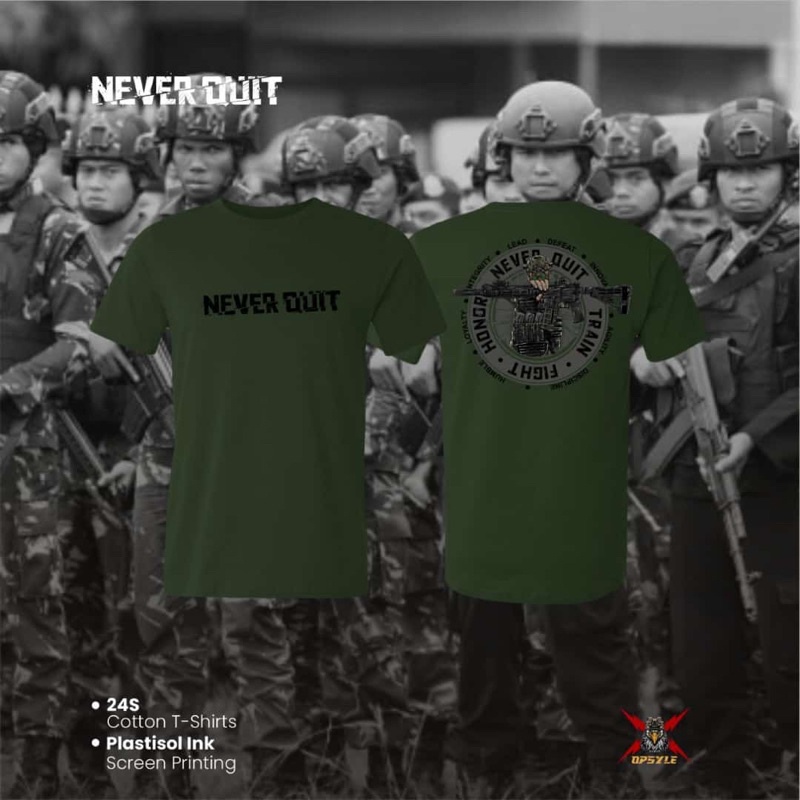 Arena - TShirt Neverquit by Opsyle