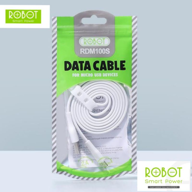 KABEL DATA ROBOT IPHONE RDL100 KABEL CHARGER CASAN ROBOT IPHONE RDL100