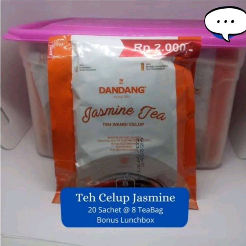 

Teh Dandang Jasmine Renteng isi 20pcs