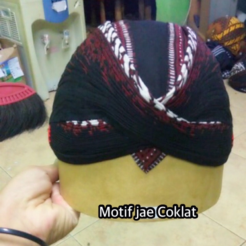 Blangkon alusan mataram jogja (ukuran setara peci/kopiah)