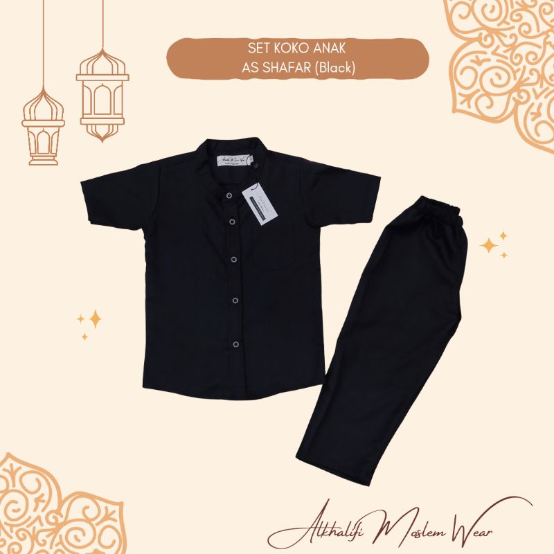 vol 2 - SET KOKO ANAK AS SHAFAR Premium Quality By Alkhalifi Moslem Wear