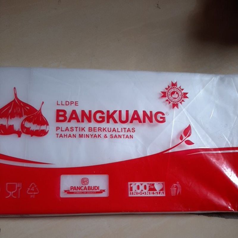 plastik pe bangkuang 15x30