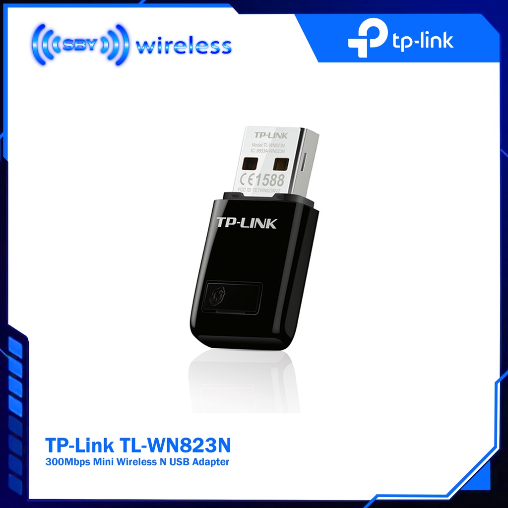 TPLINK TL-WN823N 300Mbps Mini Wireless N USB Adapter TP-LINK TLWN823N