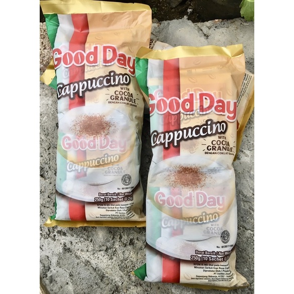 

GoodDay Cappuccino Coffee with Cocoa Granule/Kopi Goodday Cappuccino Murah/Minuman Serbuk Kopi Rasa Cappuccino