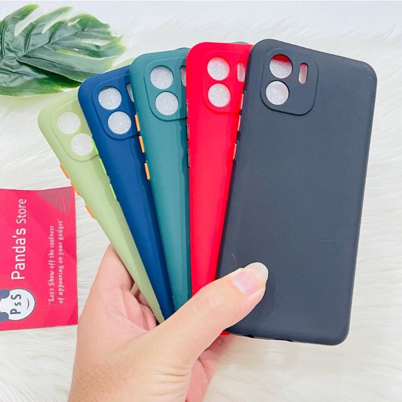 Case Redmi A1 Babycase Makaron Full Color Softcase Redmi A1 -PsS