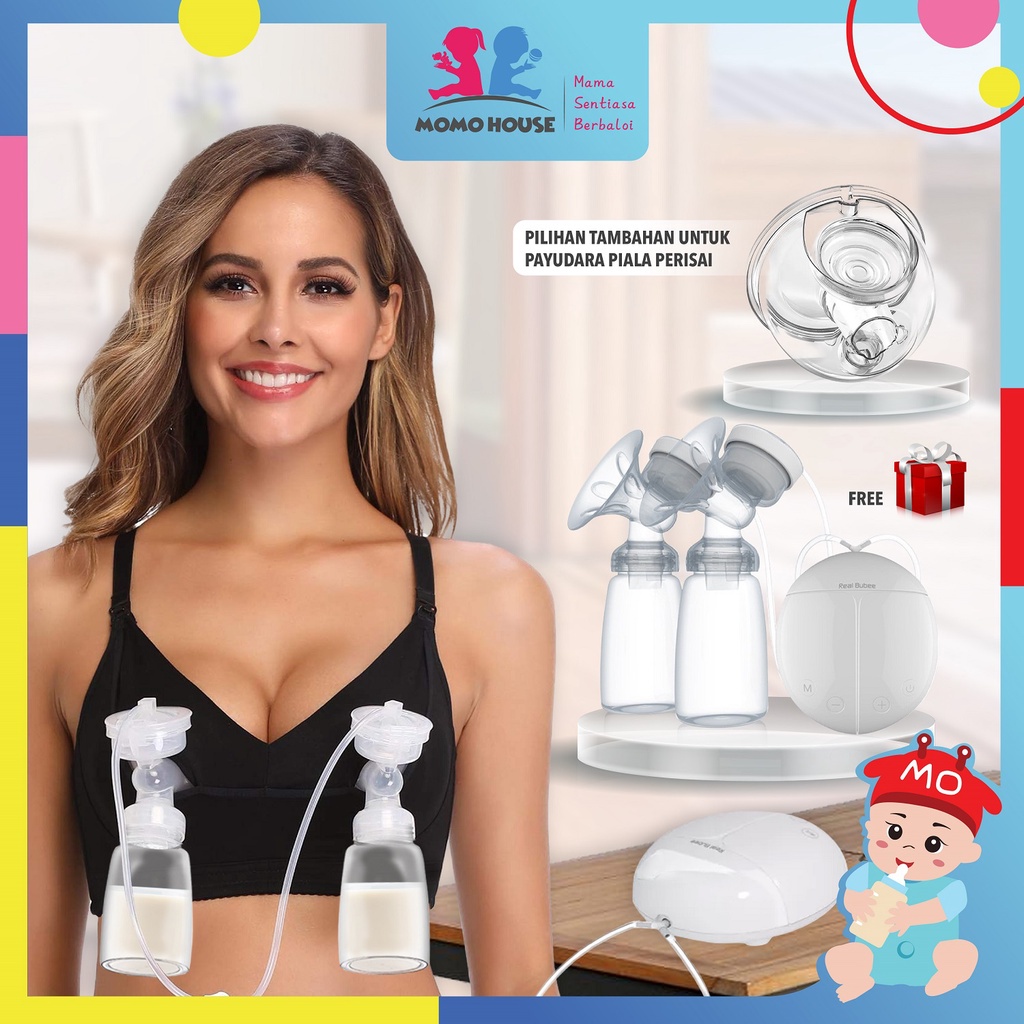 Jual Momo House Pompa Asi Elektrik Breast Pump Electric Pompa Asi Real