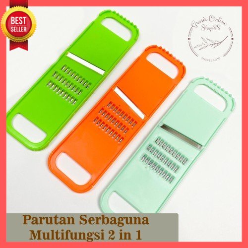 [GOS] A202 - Parutan Serbaguna Warna 2 in 1 Multifungsi Mini Parutan Serbaguna