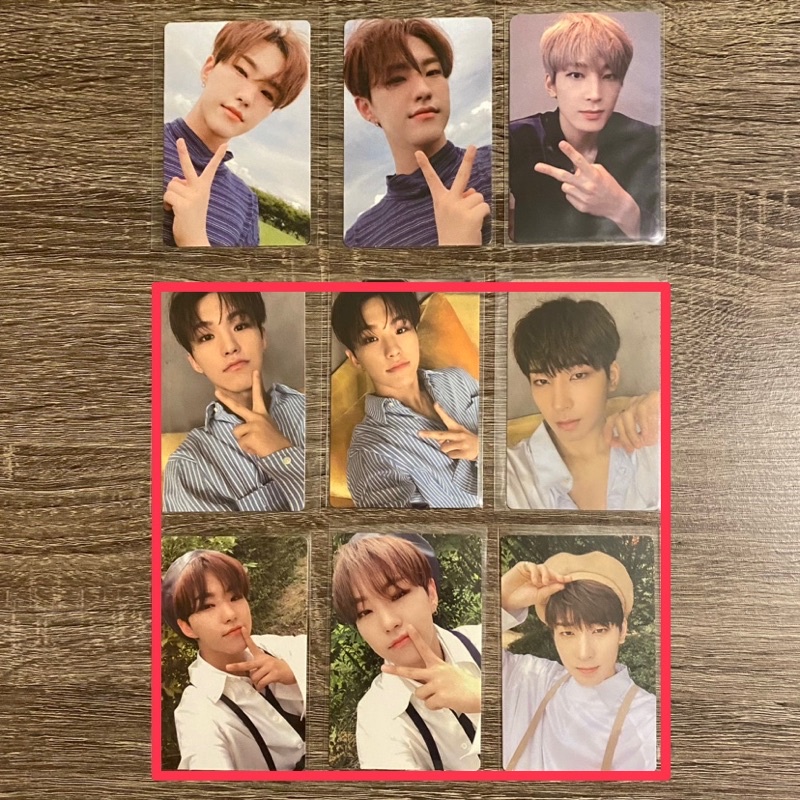 [CEK DESKRIPSI] SEVENTEEN Hoshi Wonwoo An Ode Hope, Begin, Beret, and Qingdao Official Photocard PC