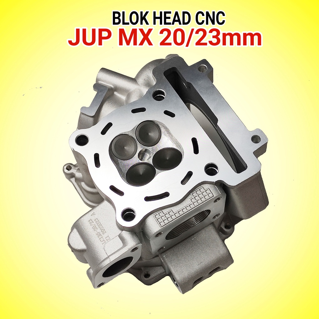 BLOK HEAD CNC JUPITER MX LAMA / MX KING / VXION KLEP 20/23MM