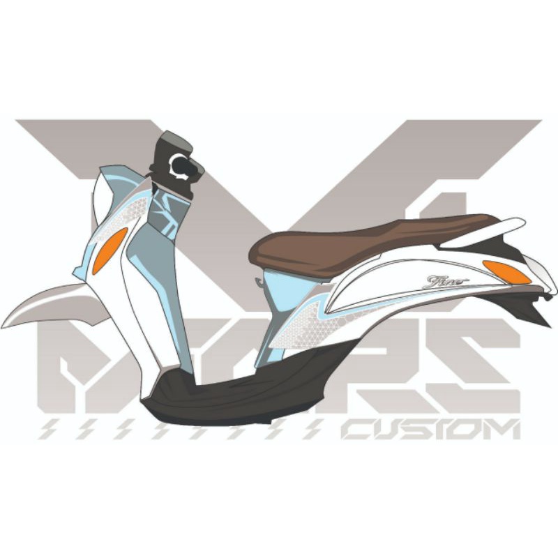 STRIPING FINO FI 125 THAILAND COPY