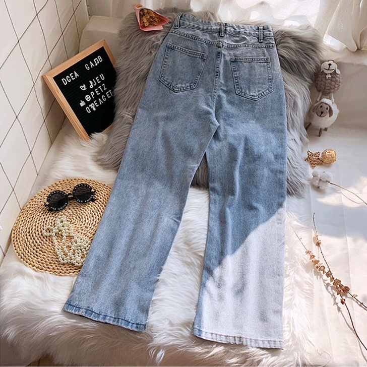 celana jeans panjang wanita korean celana jeans high waist