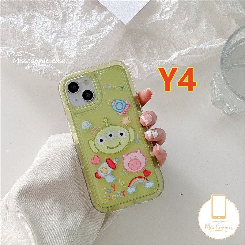 Soft Case TPU Transparan Motif Kartun Toy Story Untuk iPhone 11 14 13 12 Pro MAX XR 7 8 6 6S Plus X XS MAX