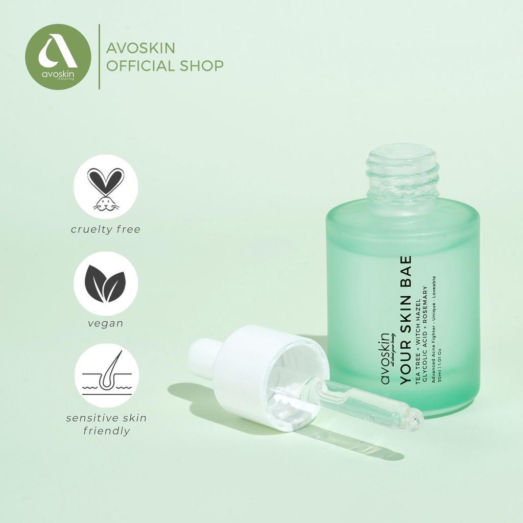 Serum Avoskin Your Skin Bae Tea Tree 30ml-Untuk Kulit Berjerawat