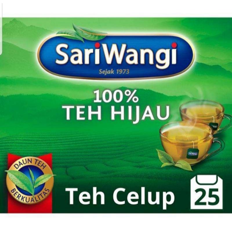 

Sariwangi Teh Celup Hijau isi 25 pcs