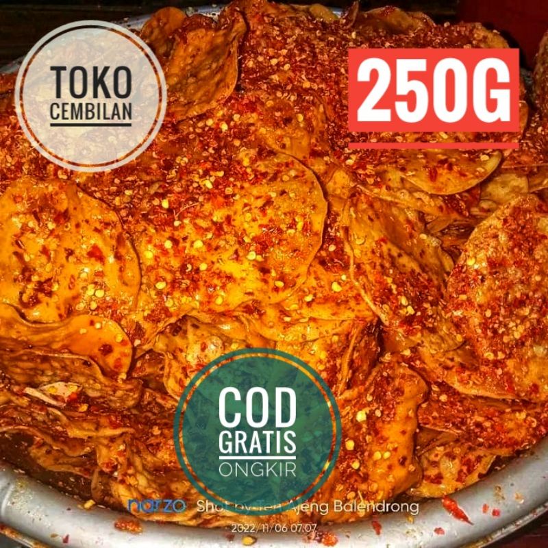 

KERIPIK ELOD 250g Jeruk nipis pedas dan original, keripik, kerupuk, makanan ringan, food