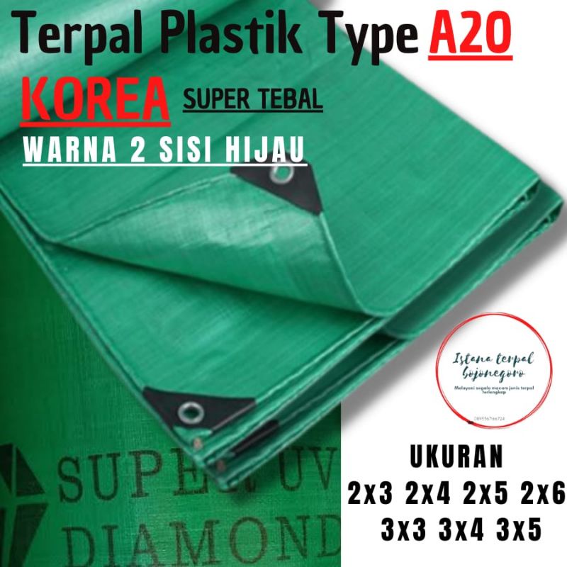 Terpal a20 super  paling kuat dan tebal ukuran permeter