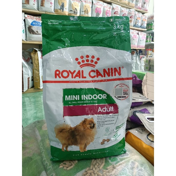 Royal Canin mini indoor adult 3kg freshpack - dog food / Rc  mini indoor