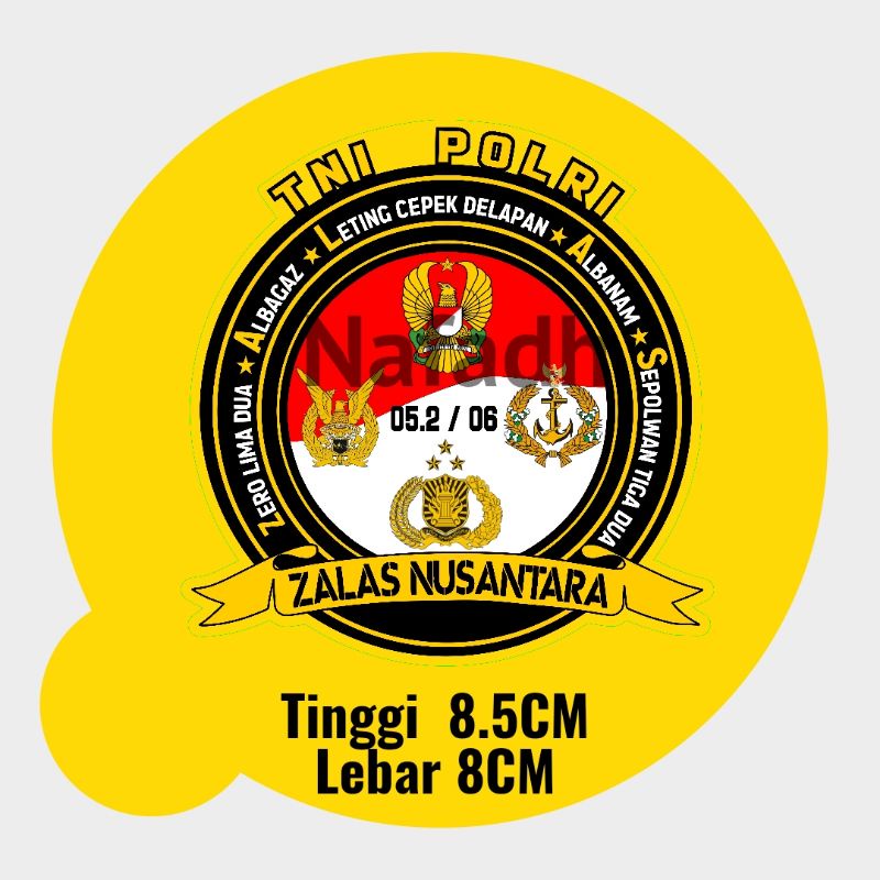 

zalas,stiker tni polri,stiker tempelan,stiker mobil,stiker motor