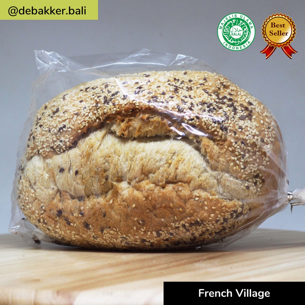 

Debakker French Village - Healthy Food - Diet Snack - Low Gi - Egg Free - Bread Roti Bakery