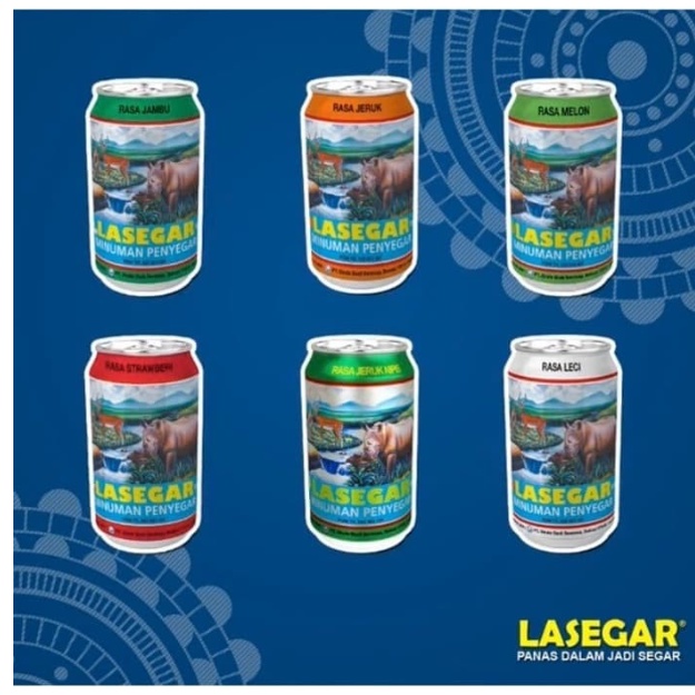 

Lasegar Kaleng 320ml Paket Isi 6 pcs Mix Rasa