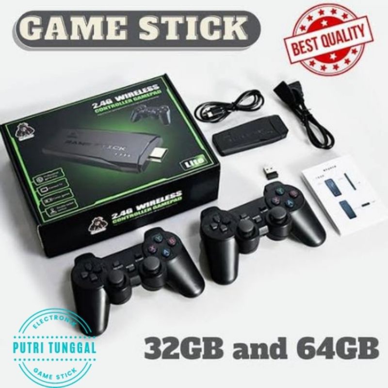 GAME STICK 32 GB WIFI TV GAME HD ORIGINAL PS1, NINTENDO, PSP