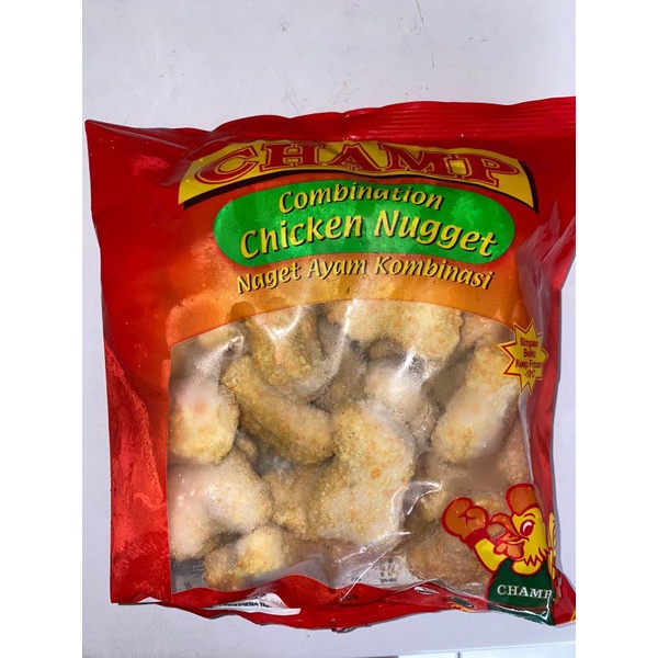 

CHAMP CHICKEN NUGGET COMBINATION 500g