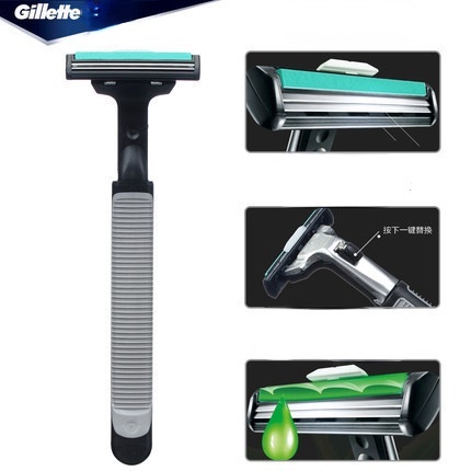 Gillette Vector/Gillette Vector Inovatif Untuk Pengalaman Cukur Halus/Alat Cukur Pria Retro