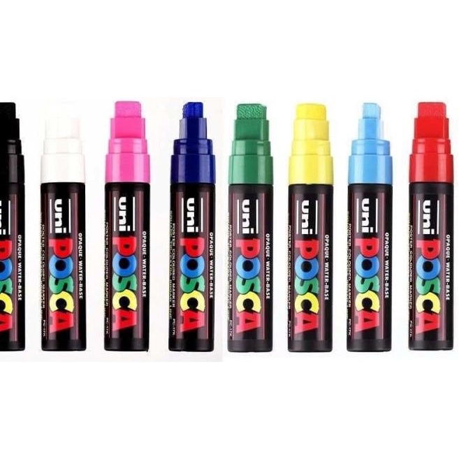 

Uni POSCA Paint Marker PC-17K - Extra Broad - Chissel Tip 15mm