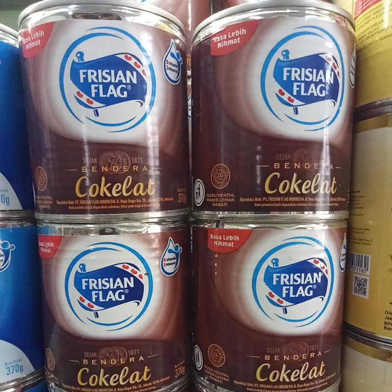 Frisian Flag Coklat 370G (Bendera)