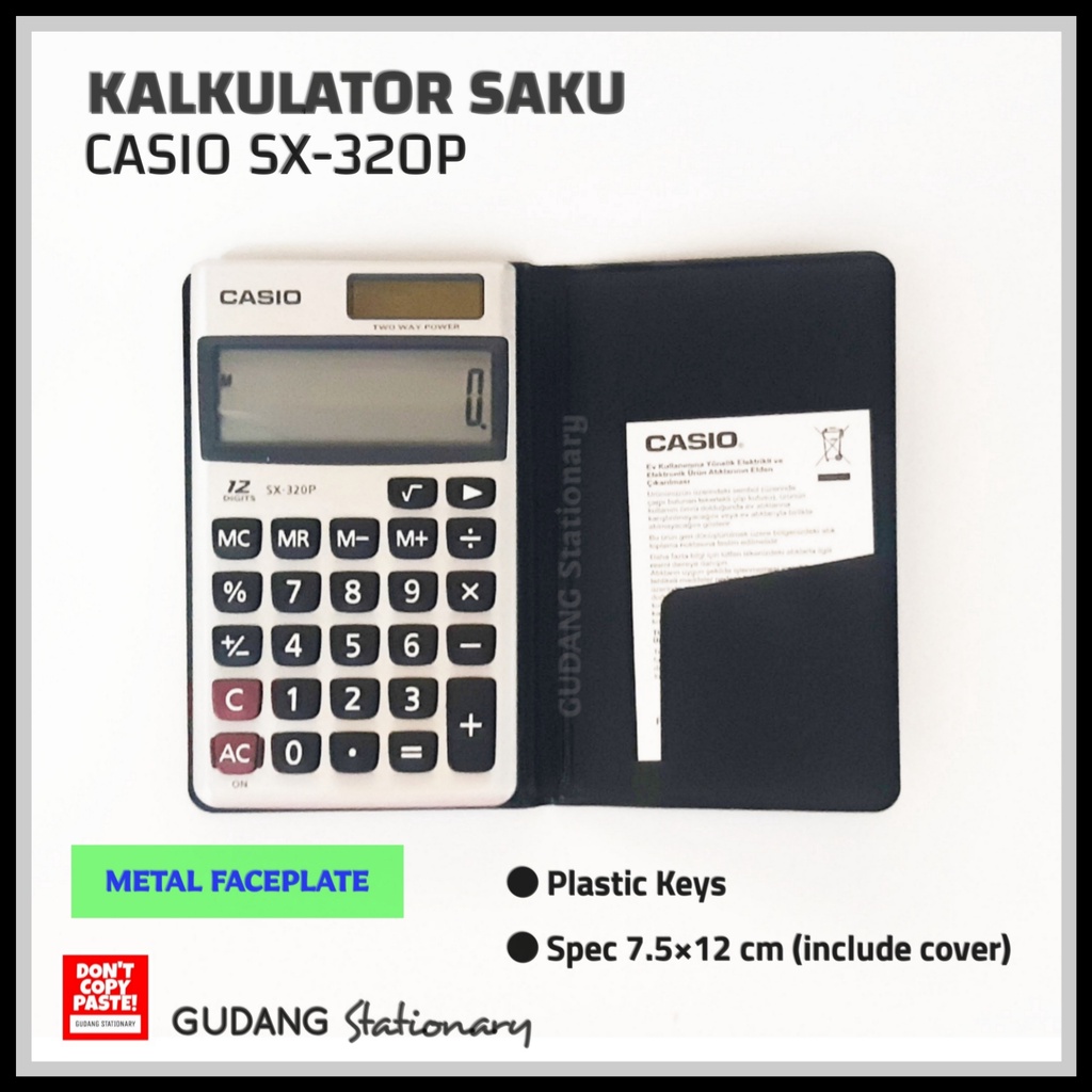 Kalkulator Saku CASIO SX-320P