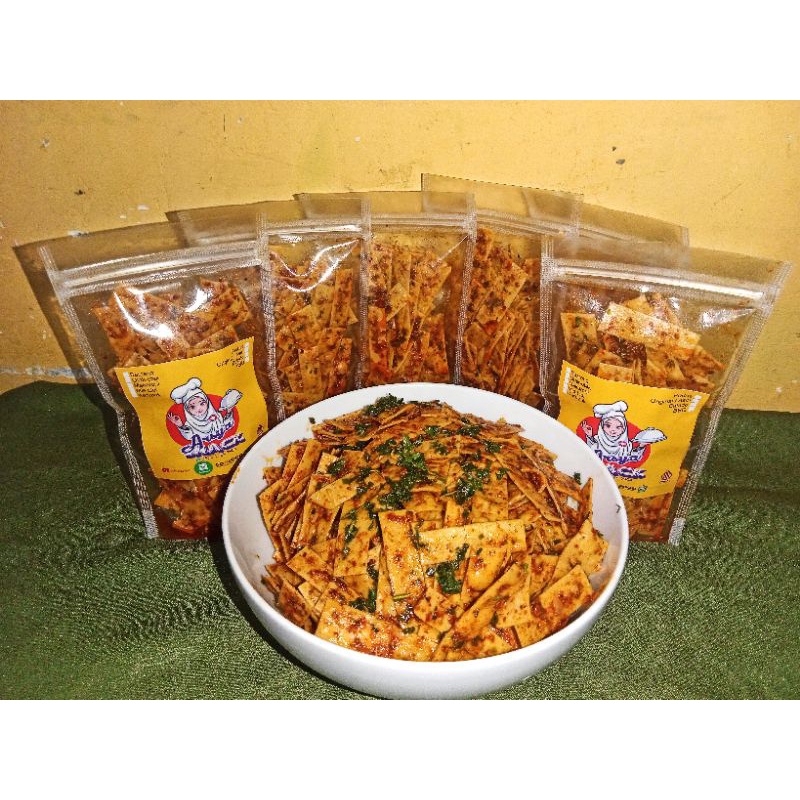 

pangsit goreng pedas 70gr