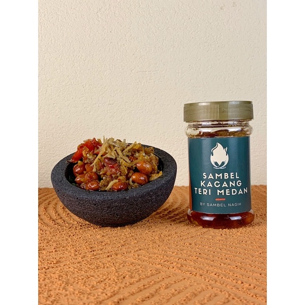 

[SAMBEL NAGIH] 100GR SAMBEL KACANG TERI MEDAN