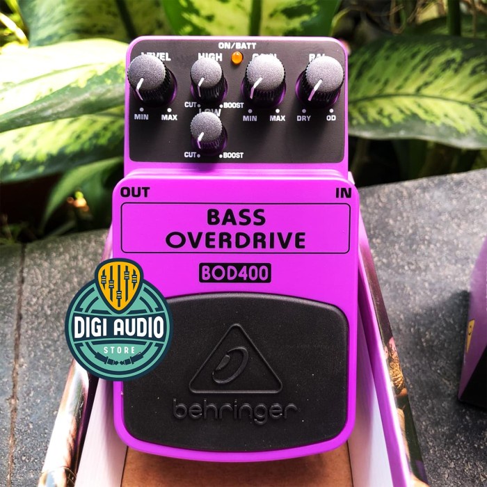 Behringer Bass Overdrive Bod400 / Bass Stompbox Effect Pedal/ Efek #Original