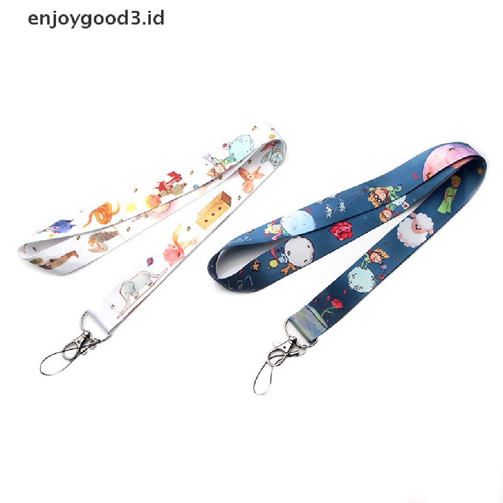 Tali Lanyard Gantung Leher Desain Kartun Pangeran Kecil Untuk Ponsel