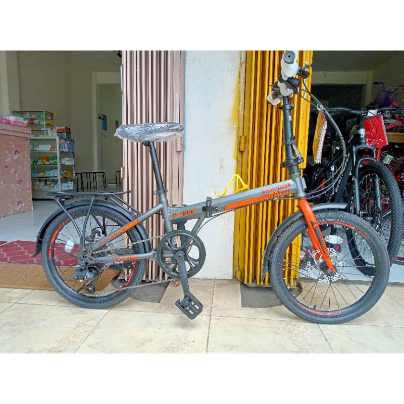 sepeda lipat fastron  baru