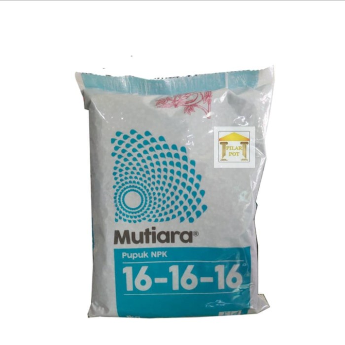 (1kg)pupuk tanaman NPK MUTIARA 16-16-16(penyubur buah,bunga&daun) EE33