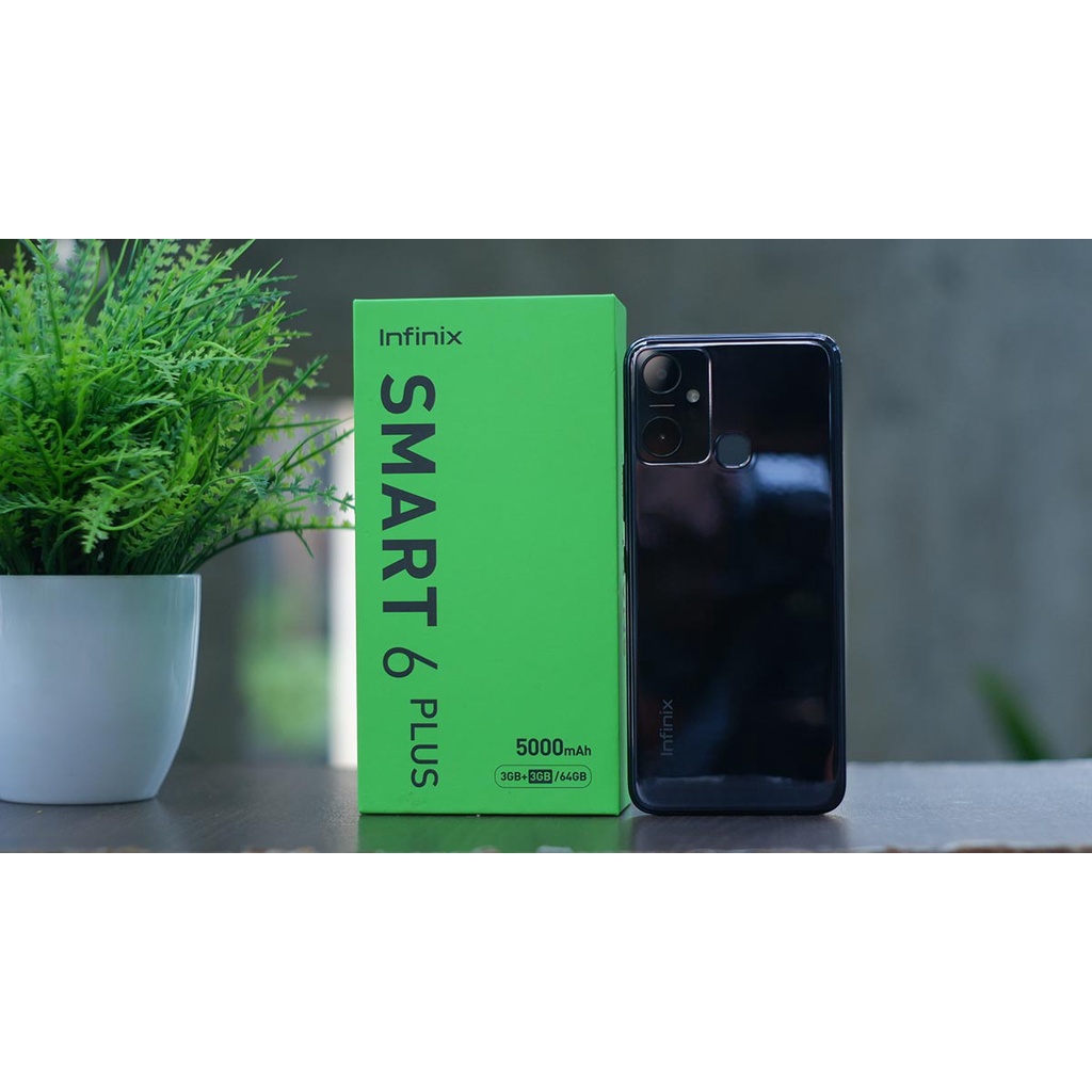 Infinix Smart 6 Plus 3/64 GB New Garansi Resmi