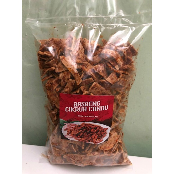 

BASRENG CIKRUH CANDU VARIAN PEDAS 500GR