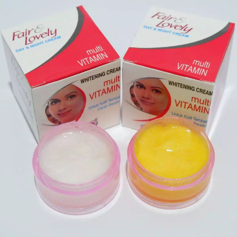 Cream Fair &amp; Lovely Susun Siang dan Malam Whitening Cream Multi Vitamin