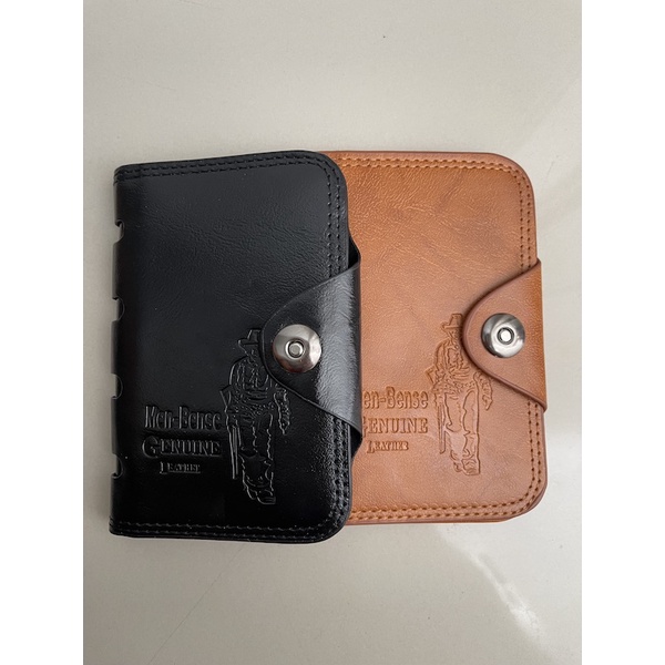 ORIGINAL IMPOR MENBENSE F388 DOMPET LIPAT UKURAN 3/4 TANGGUNG KULIT SINTETIS PU