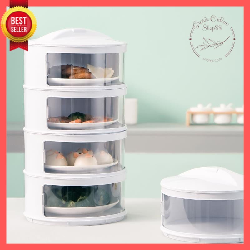 GOS-Z101- Food Storage 4 Layer / Rak Tempat Penyimpanan Makanan / Tudung Saji 4 Susun