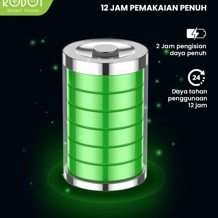 SIAP KIRIM ROBOT Spirit N20 Headset Bluetooth Wireless Neckband Earphone Magnetic Earbuds Garansi Or