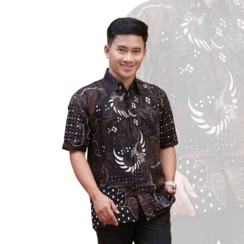 Batik pria terbaru SIZE M L XL XXL XXXL 4XL 5XL 6XL 7XL 8XL 9XL 10XL BSWART Batik seragam batik elegan
