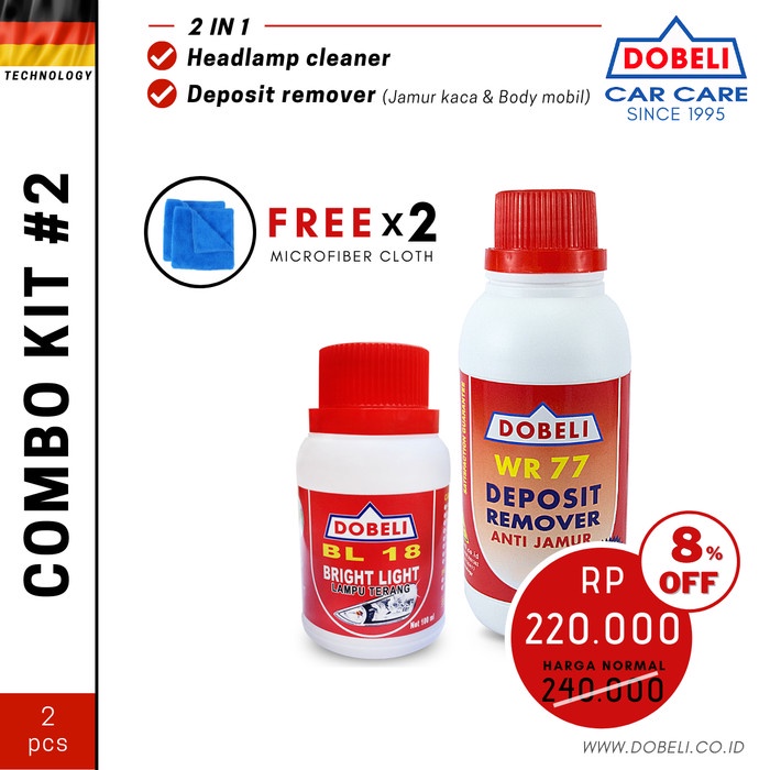 Obat Jamur Mobil Paket Combo Kit : Wr77 / Bl18 _ Dobeli_Dijamin Puas / 100% Original